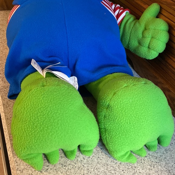 Vintage Muppet Babies Kermit the Frog Plush 27” Tall Year 2004 Sesame Street - Picture 6 of 8